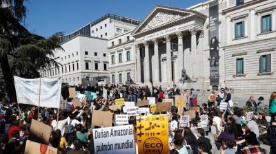 Concentración en Sol, Madrid