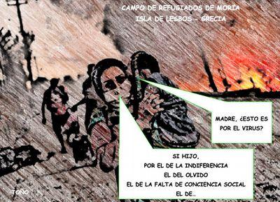 Moria, campo de refugiados o de concentración Moria, campo de refugiados o de concentración