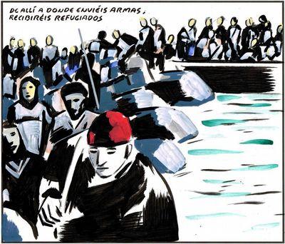 Moria, campo de refugiados o de concentración Moria, campo de refugiados o de concentración