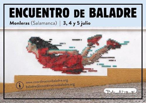 Encuentro Baladre, Monleras, Salamanca, 3, 4 y 5 de julio