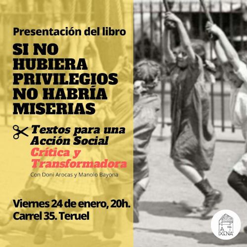 Cartel de la presentación